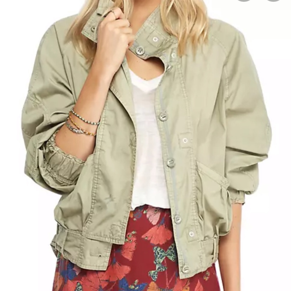 Free People Parachute Jacket